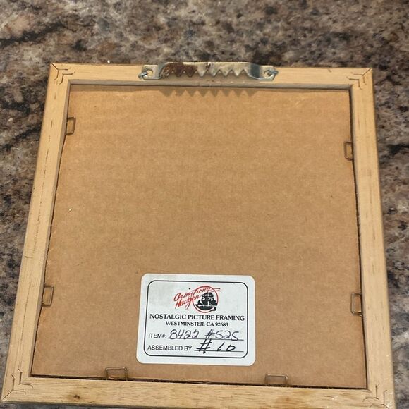 Armstrong Hauser Replicated Raphael Angel Cherub Beautifully Framed in Gold Tone - Picture 3 of 6